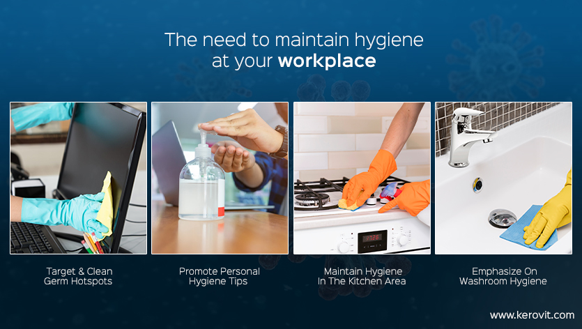 the need to maintain hygiene at your workplace