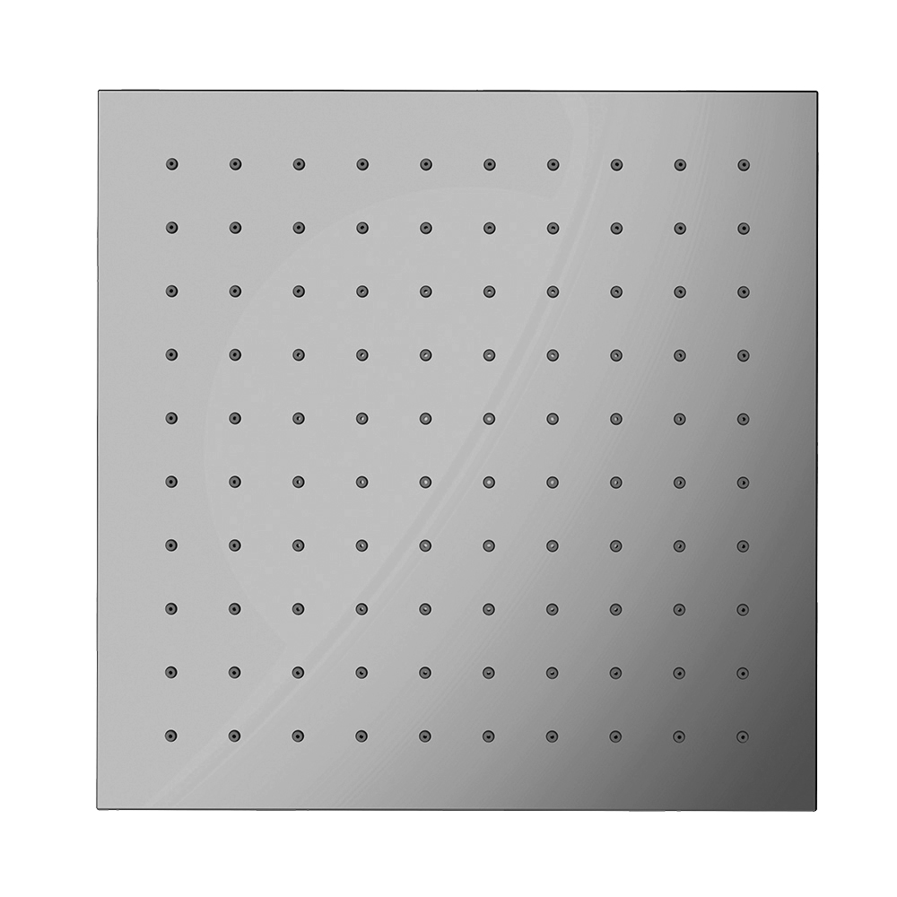 Square Rain Shower (Brass) With 381 mm Arm