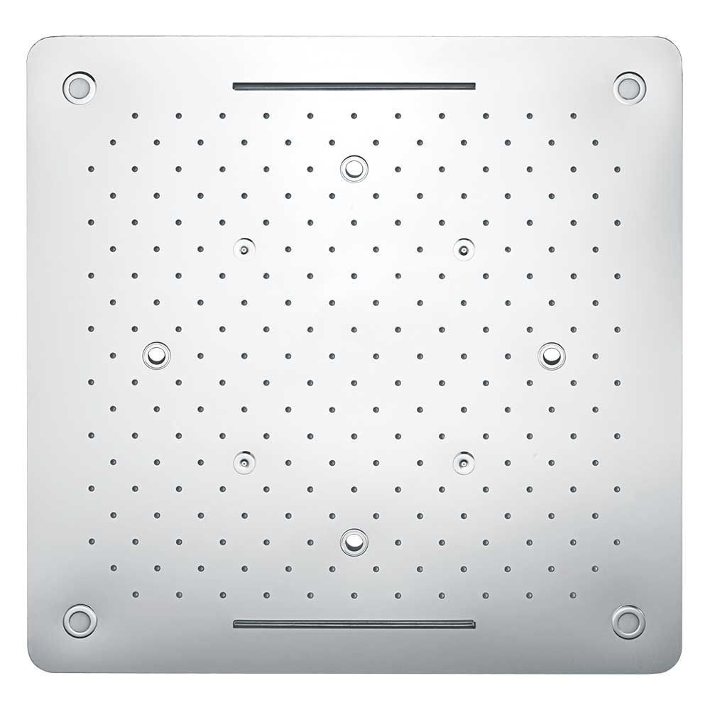 Three Functions Ceiling Shower With Chromotherapy (Rain, Two Waterfall & Four Mists)